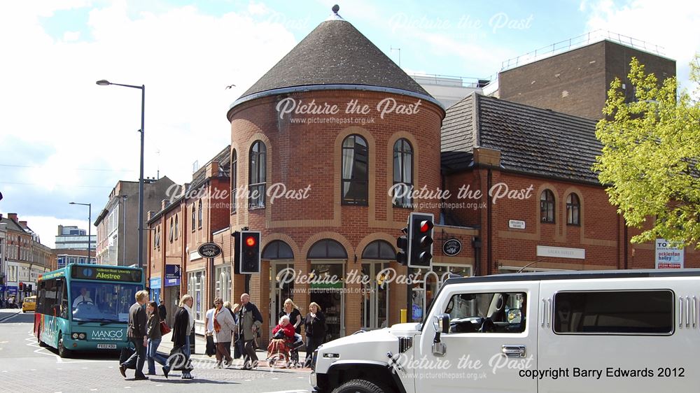 Trent Optare Solo 448, Albert Street general view includes, Derby