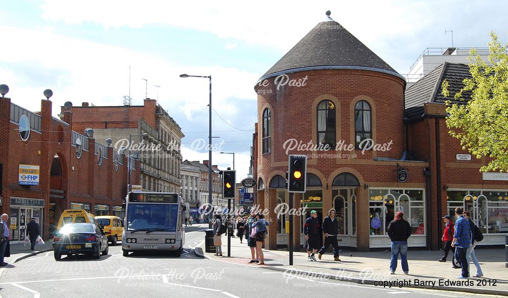 Trent Optare Solo 460, Albert Street general scene includes, Derby