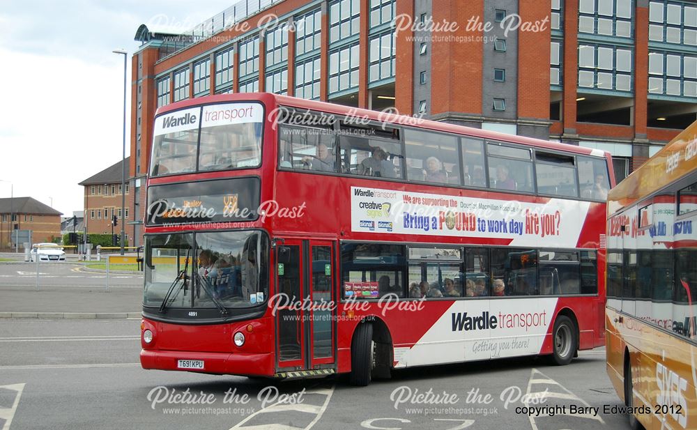 Arriva Trident 4891, Bus Station Wardle, Derby