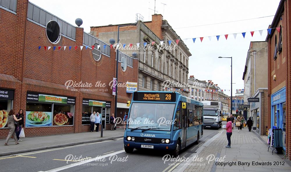 Arriva Optare Solo 2537, Albert Street, Derby