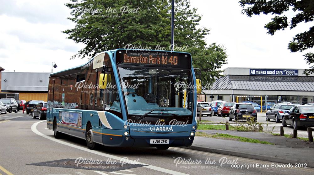 Arriva Optare Versa 2946, Siddals Road, Derby