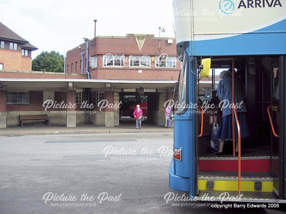 Bus Station towards traffic control room 