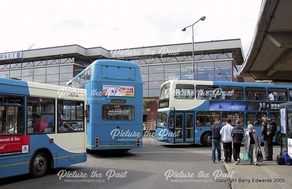 Bus Station general view towards Eagle Market 