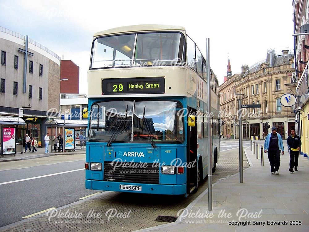 Arriva ex London South Volvo 4391, Victoria Street, Derby