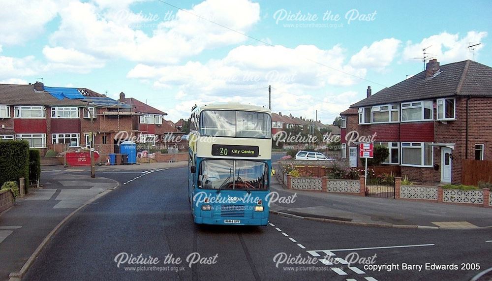 Arriva ex London South Volvo 4334, Reginald Road Chaddesden, Derby