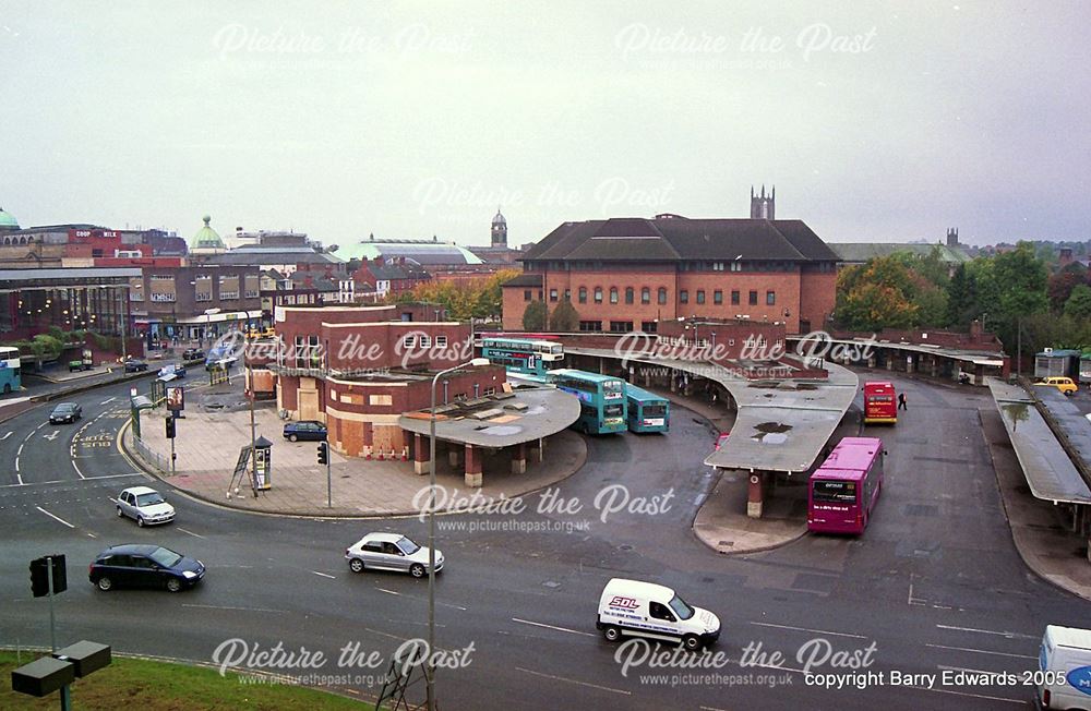 Bus Station on last day from car park 