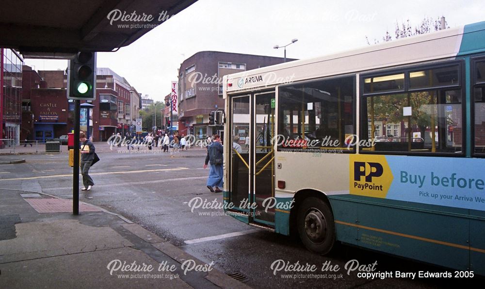 Bus Station last day looking towards Morledge 