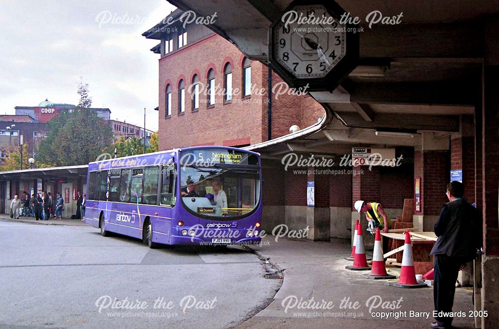 Trent Scania 607, Bus Station last day, Derby