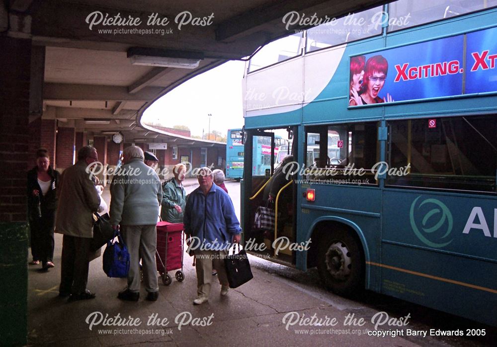 Arriva ex London South 4333 at route 20 stand, Bus Station last day, Derby