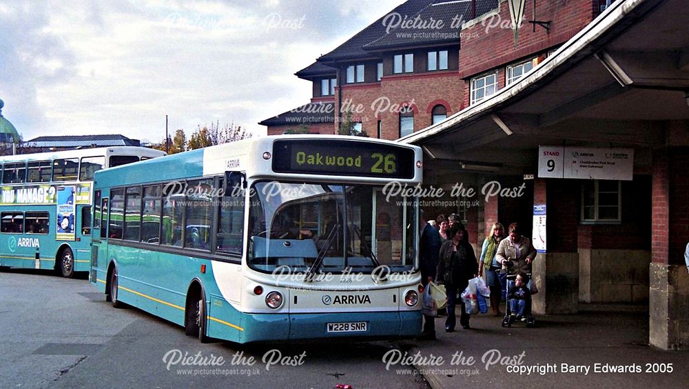 Arriva Dennis Dart 2228, Bus Station last day, Derby