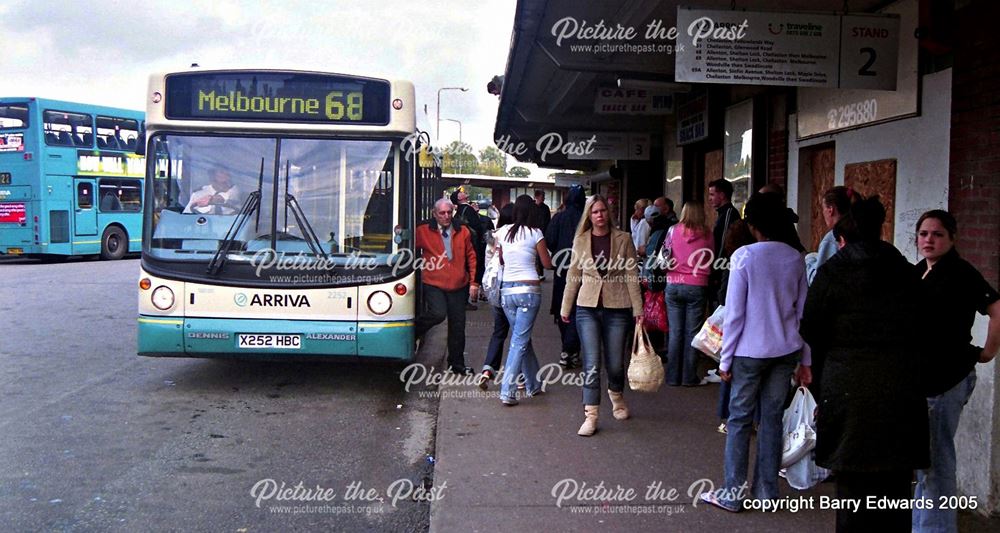 Arriva Dennis Dart 2252, Bus Station last afternoon, Derby