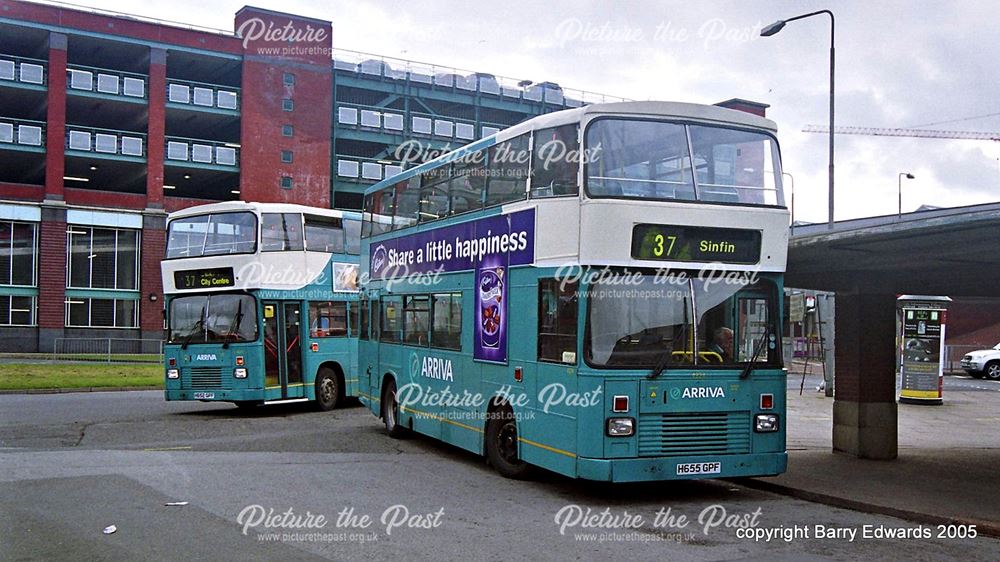 Arriva ex London South Volvo 4324, Bus Station last day, Derby