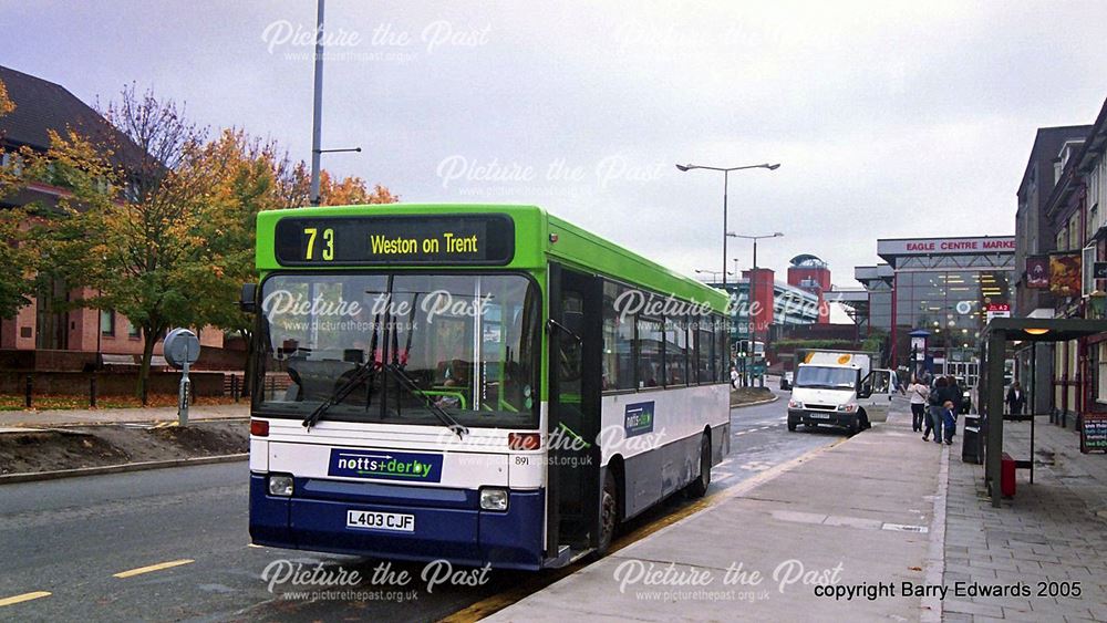 Dennis Dart 891, Morledge Notts and Derby, Derby