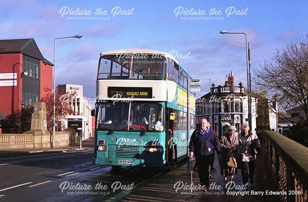 Arriva ex London South Volvo 4325, Exeter Bridge Derwent Street, Derby