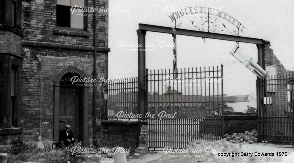 Old Wholesale Market site undergoing demolition from Derwent Row  (2)