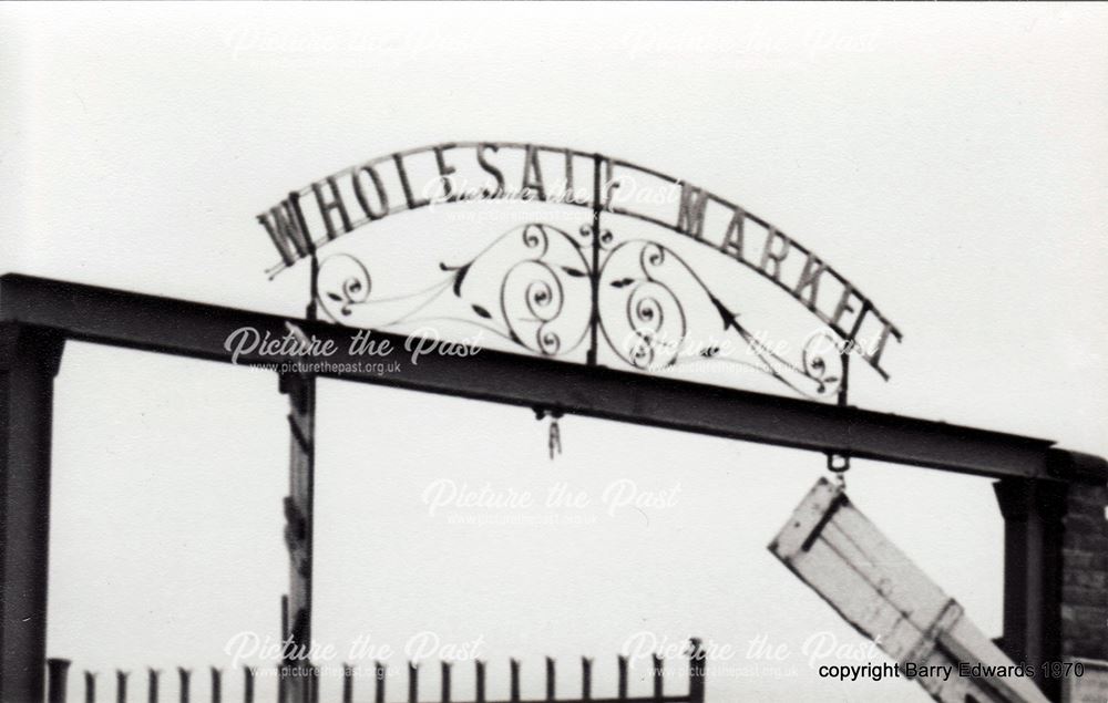 Wholesale Market sign 