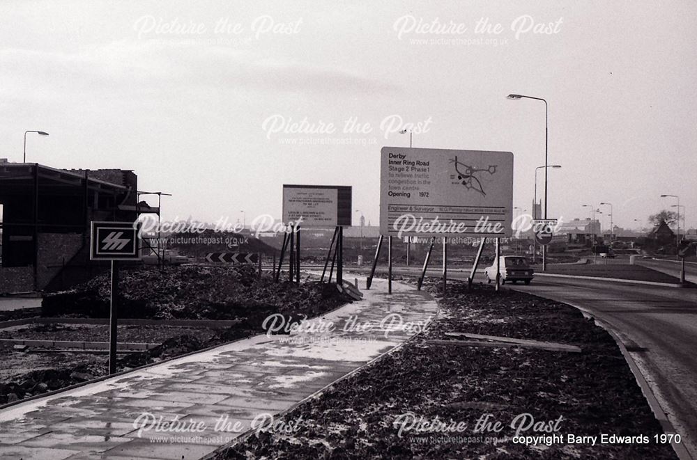 Nottingham Road construction of Eastgate started December 