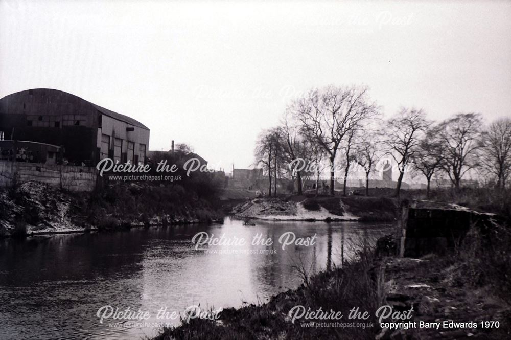 River Derwent towards Bass's Rec December 