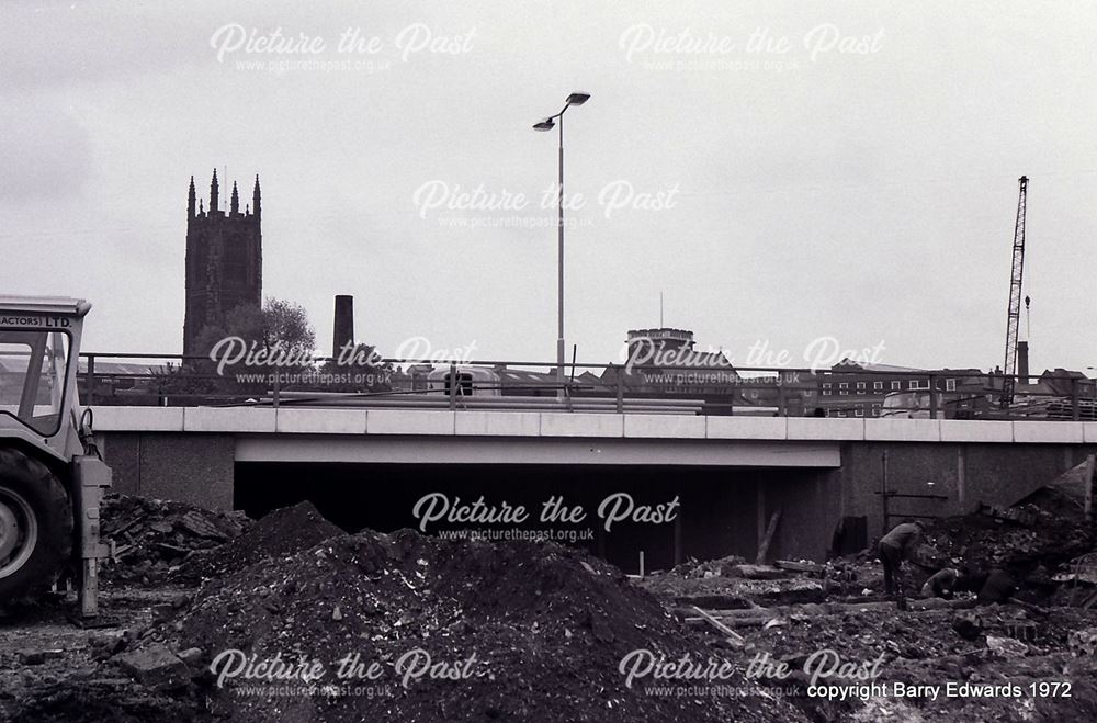 Inner Ring Road bridge construction 