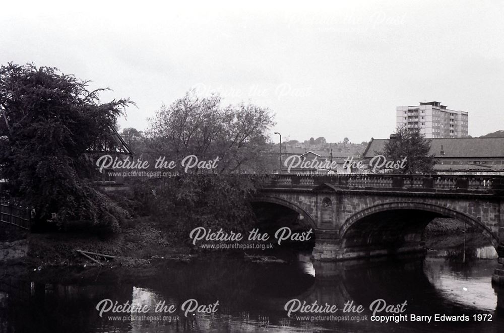 St Mary's Chapel and bridge from new inner ring road bridge 