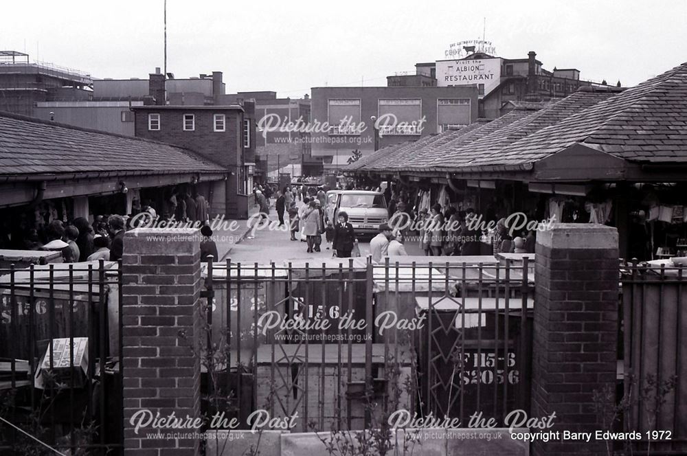 Open Market from Riverside Gardens towards Morledge and East Street 