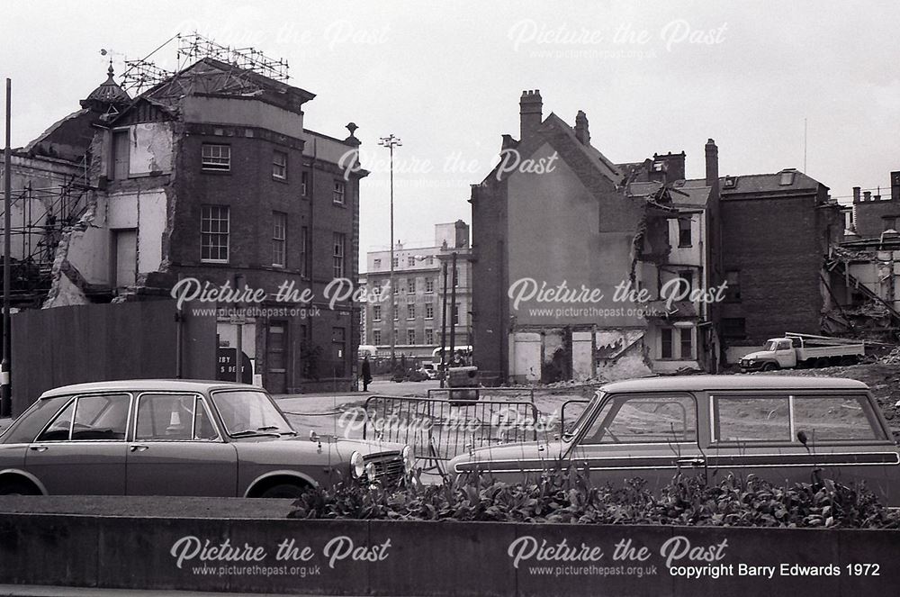 Full Street towards 'little' Full Street and remains of Assembly Rooms 