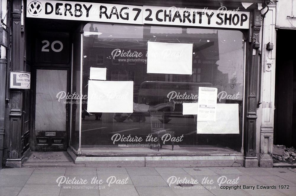 North side of Market Place Rag Charity shopm