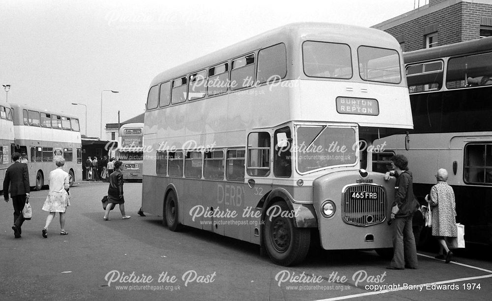 Dennis Loline 32, Bus Station ex Blue Bus, Derby