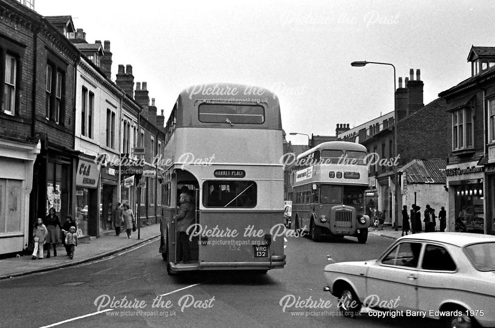 Normanton Road New Normanton Daimler CVG6s 132 and 168