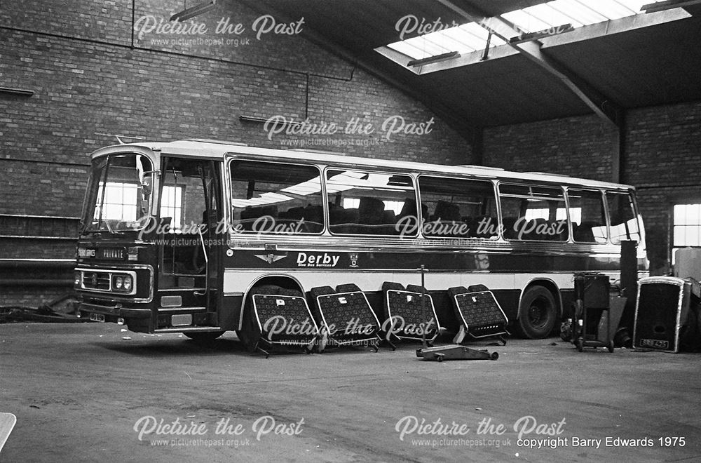 Willington ex Blue Bus depot February 1975