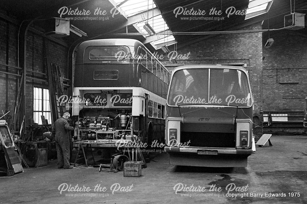 Willington ex Blue Bus depot rebuilding of Fleetline