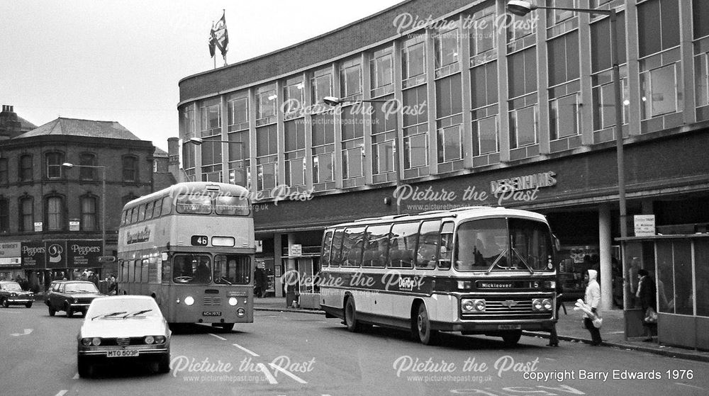 Victoria Street Fleetline 197 and AEC Reliance  10