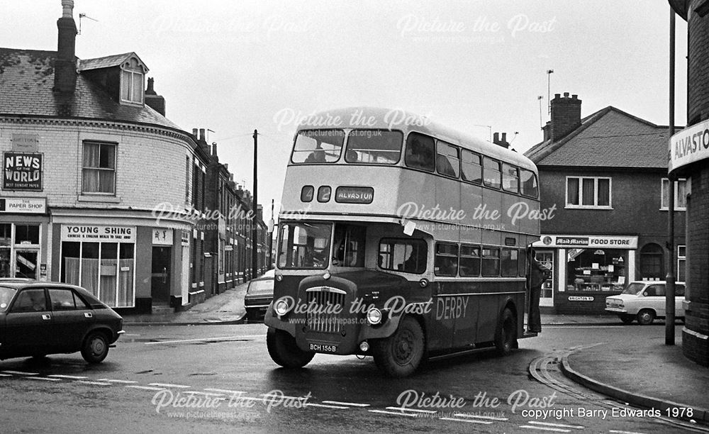 Brighton Road Alvaston Daimler CVG6 156