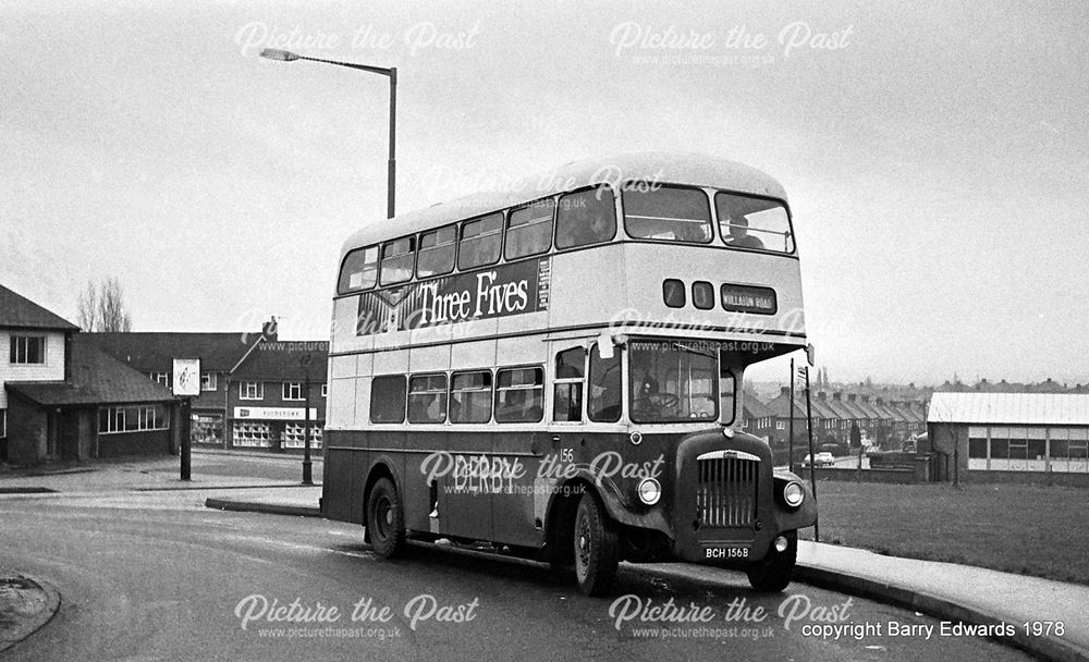 Wollaton Road Chaddesden Daimler CVG6 156