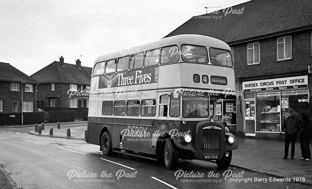 Sussex Circus Chaddesden Daimler CVG6 156