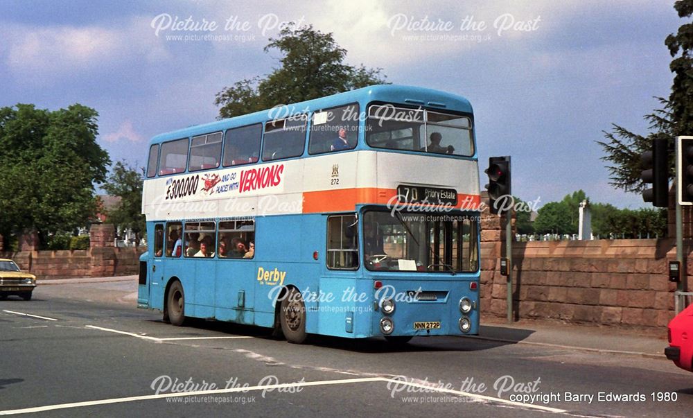 Nottingham Road Cemetery Chaddesden Fleetline 272