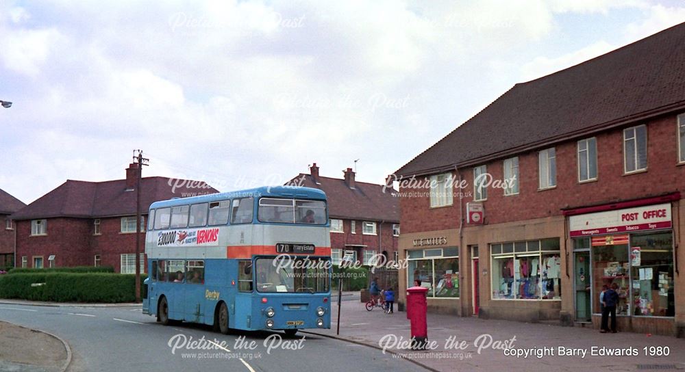 Sussex Circus former terminus Chaddesden Fleetline 272