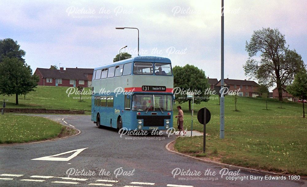 Dennis Dominator 105, Prince Charles Avenue Mackworth Estate, Derby