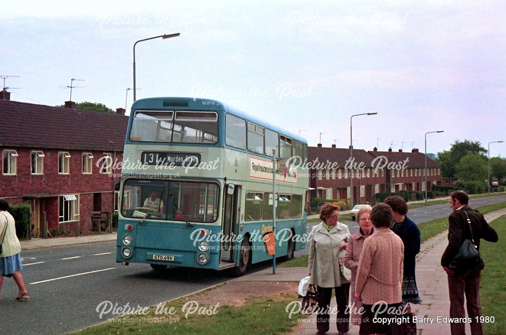 Prince Charles Avenue Mackworth Estate Fleetline 48