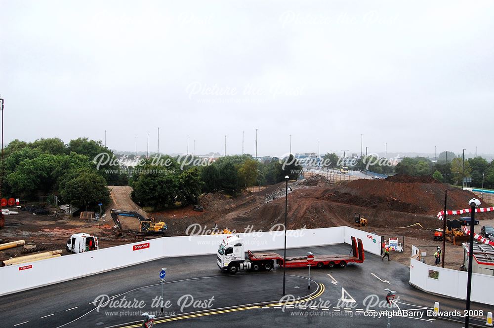 Bus Station site towards St Alkmund's Way 