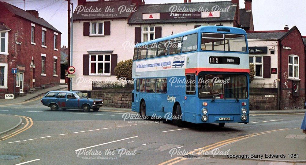 Sitwell Street-Chapel Street Spondon Fleetline 313