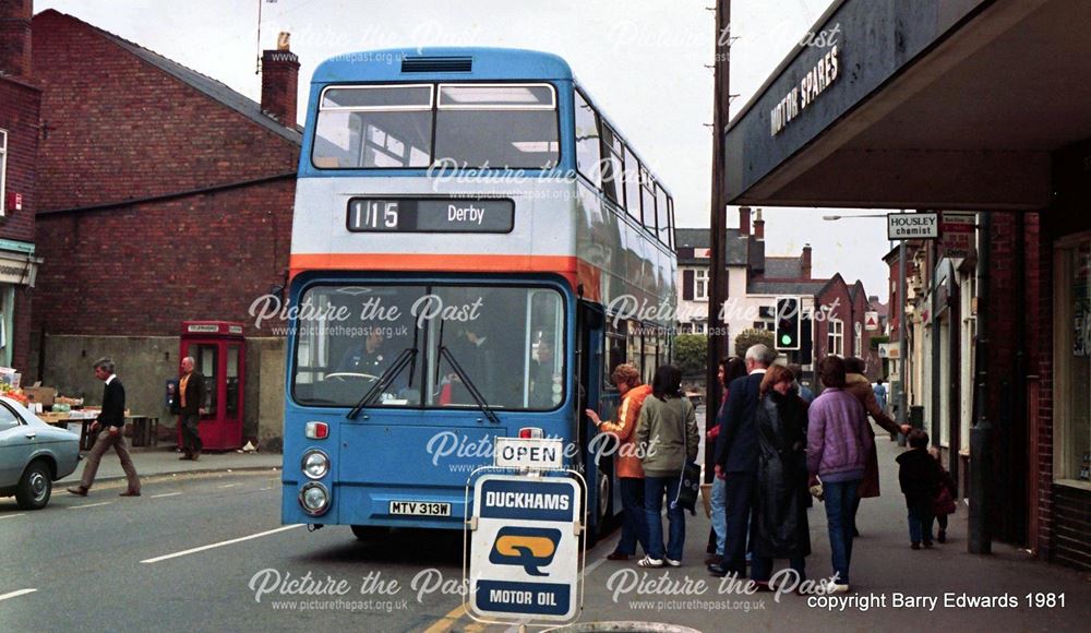 Sitwell Street Spondon Fleetline 313