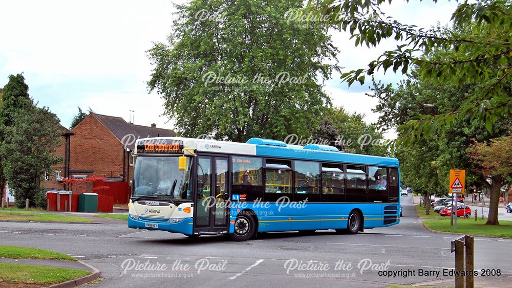 Arriva Scania Omnilink 3811, Lexington Road Chaddesden, Derby