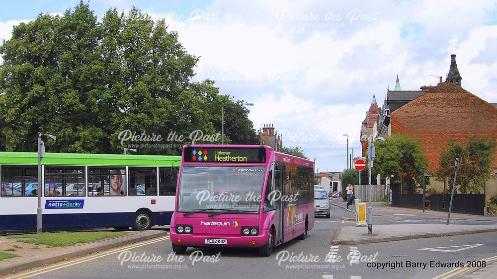 Trent Optare Solo 451, Green Lane to Normanton Road old junction, Derby