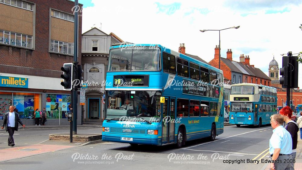 Arriva DAF Optare Spectra 4698, Morledge, Derby