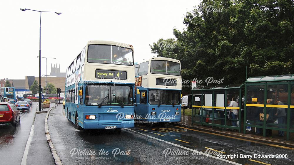 Arriva Scania 4194 and 4165, Morledge, Derby