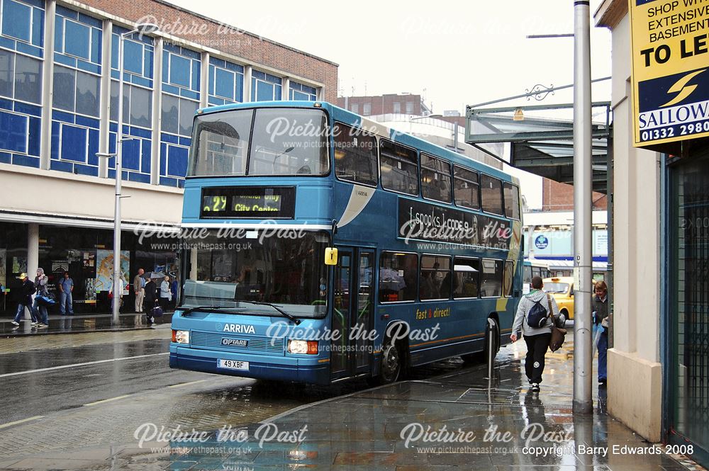 Arriva DAF Optare Spectra 4698, Victoria Street, Derby