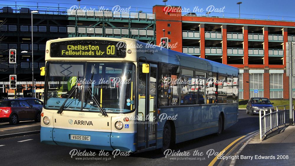 Arriva Volvo 3605, Traffic Street, Derby