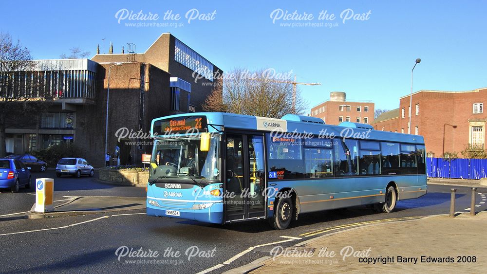 Arriva Scania Omnicity 3563, Corporation Street, Derby