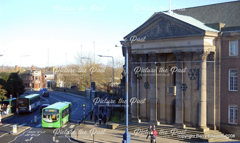 Derwent Street and Council House from Quad 6